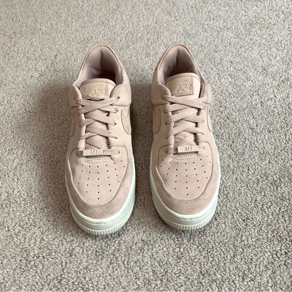 Nike Air Force 1 AF1 Women's Shoes Sz 8 Sage Pink Sneakers Athletic AR5339-201 - Picture 2 of 12